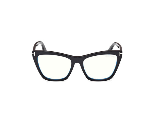 Shiny Black Female Glasses Tom Ford 889214500885