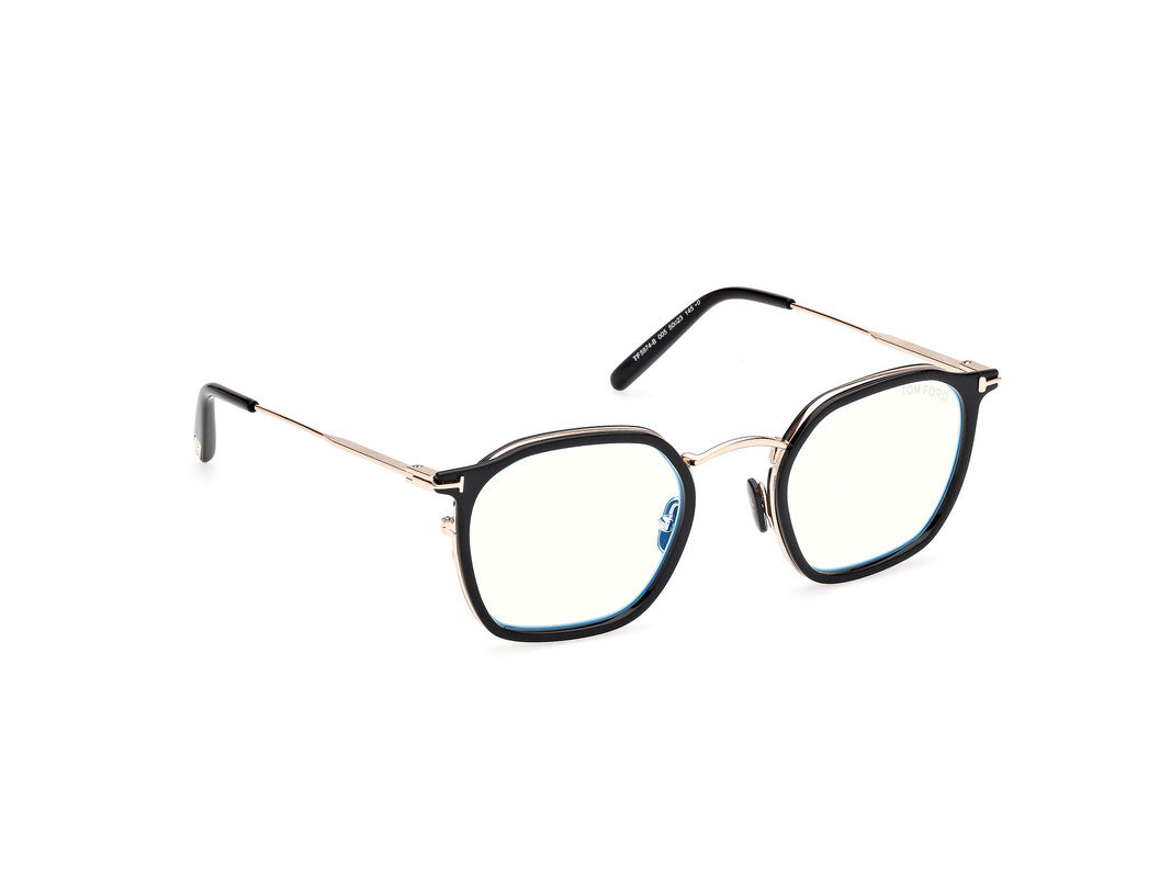 Shiny Black Male Glasses Tom Ford 889214522252