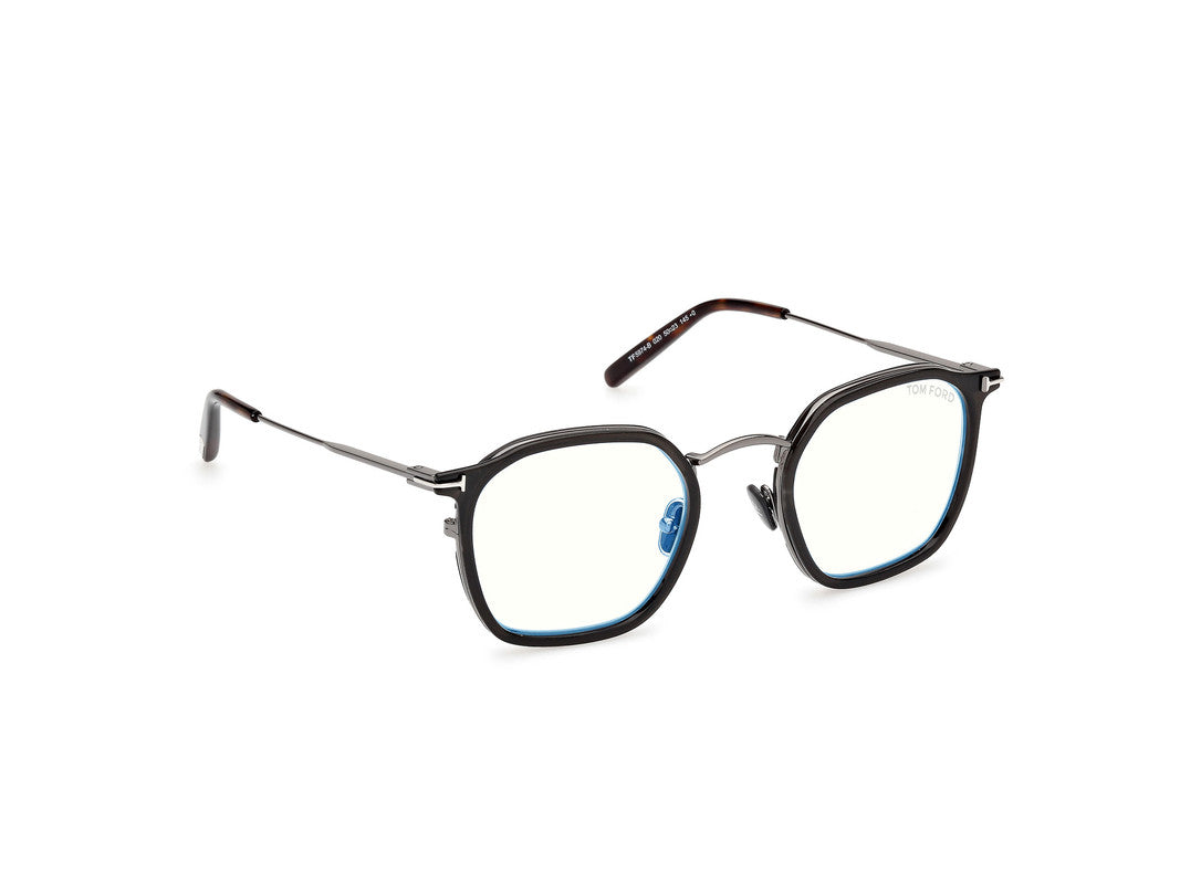 Shiny Grey Male Glasses Tom Ford 889214522269