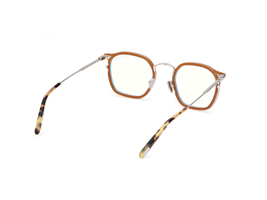 Shiny Light Yellow Male Glasses Tom Ford 889214522276