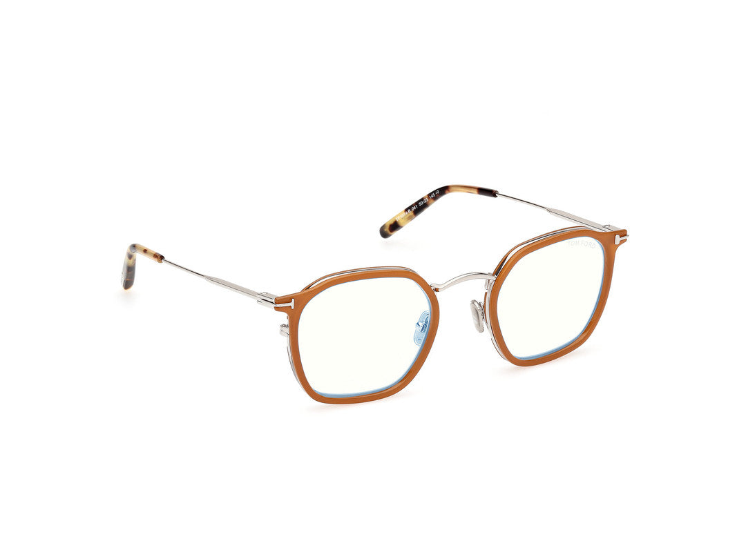 Shiny Light Yellow Male Glasses Tom Ford 889214522276