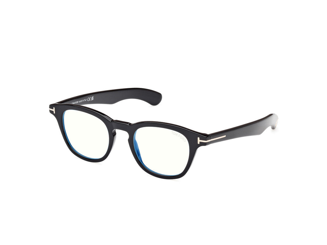 Shiny Black Male Glasses Tom Ford 889214522313