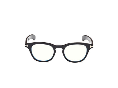 Shiny Black Male Glasses Tom Ford 889214522313