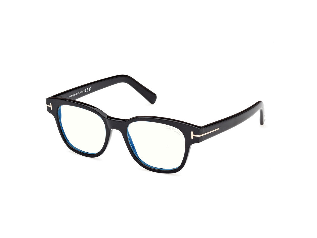 Shiny Black Male Glasses Tom Ford 889214522399