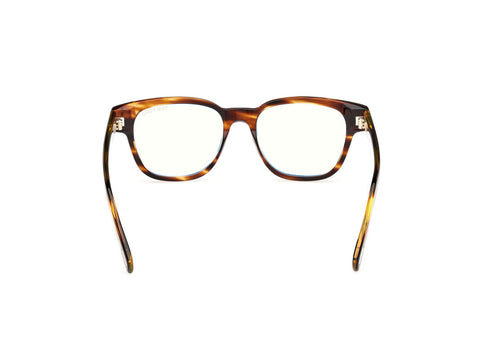 Shiny Dark Brown Male Glasses Tom Ford 889214522375