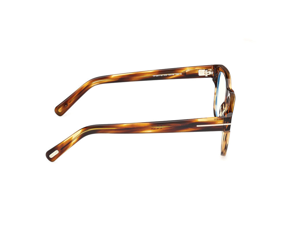 Shiny Dark Brown Male Glasses Tom Ford 889214522375