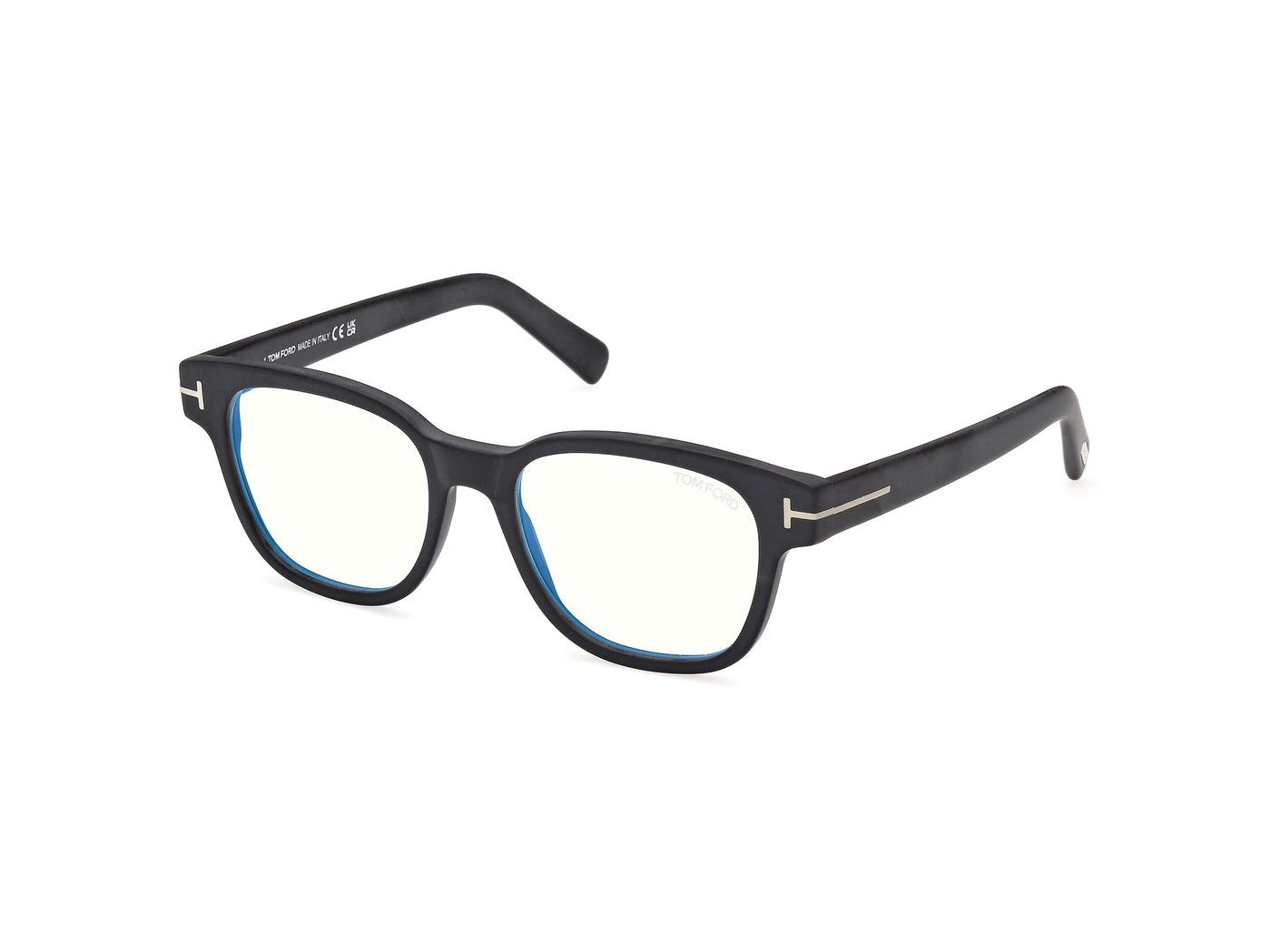 Matte Black Male Eyeglasses Tom Ford 889214522368