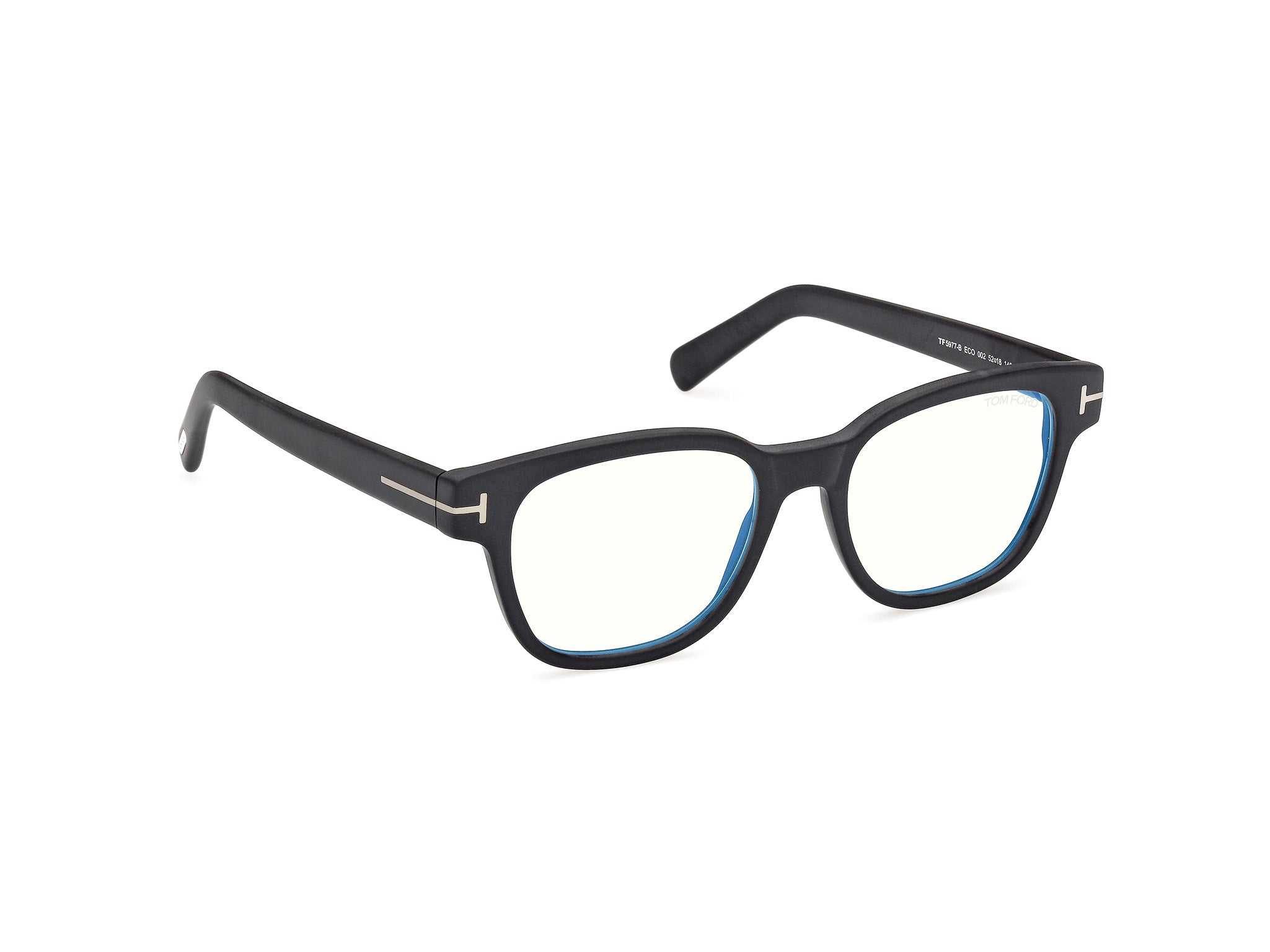 Matte Black Male Eyeglasses Tom Ford 889214522368