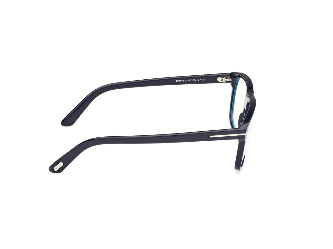 Shiny Blue Male Glasses Tom Ford 889214522467