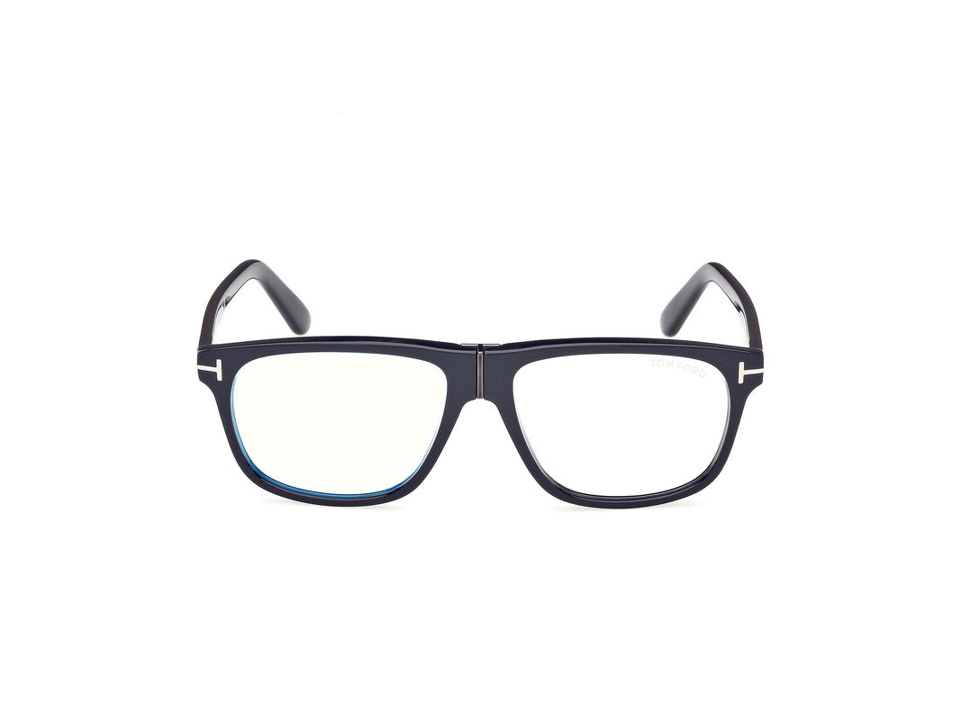 Shiny Blue Male Glasses Tom Ford 889214522467