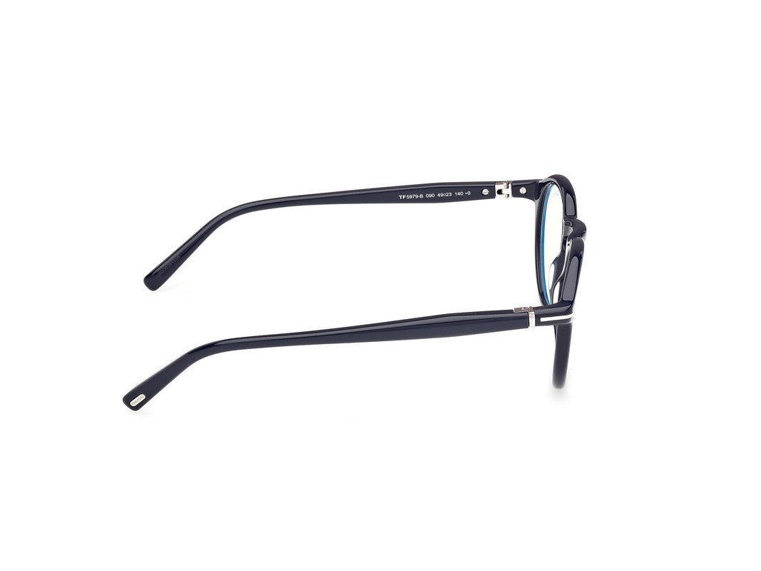 Shiny Blue Male Glasses Tom Ford 889214522504