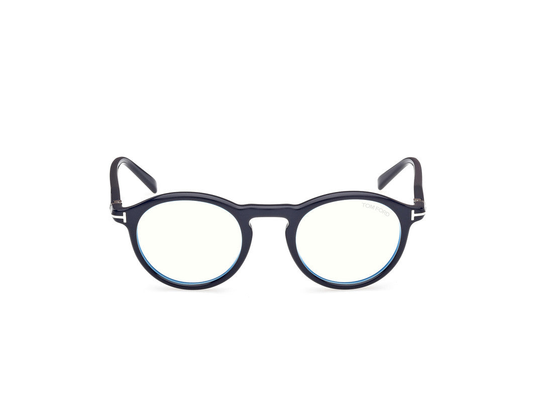 Shiny Blue Male Glasses Tom Ford 889214522504