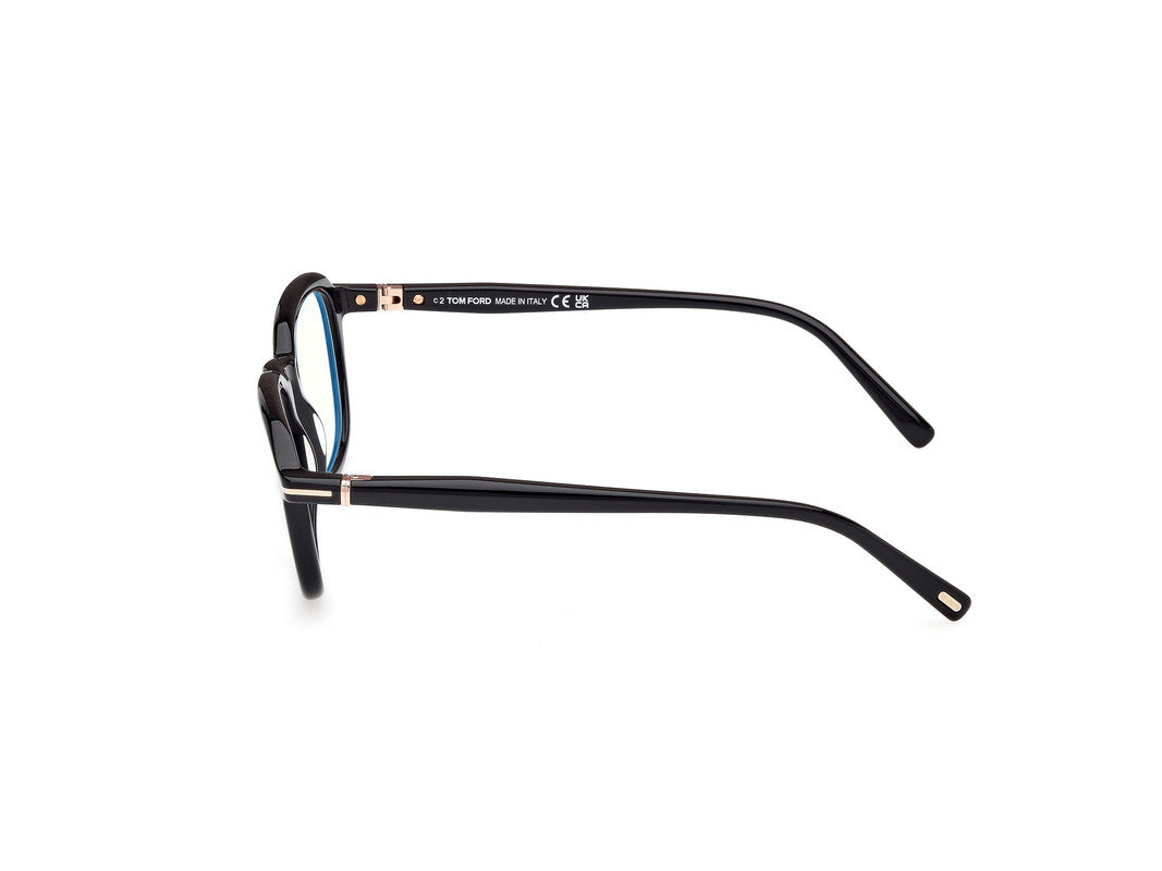 Shiny Black Male Glasses Tom Ford 889214522511