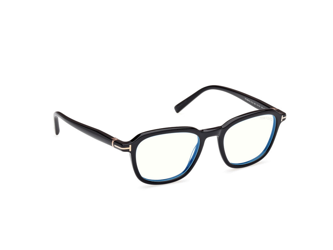 Shiny Black Male Glasses Tom Ford 889214522511