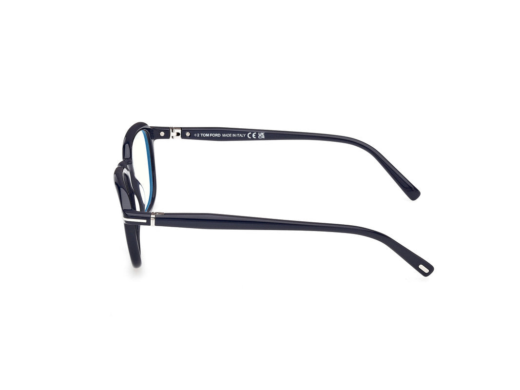 Shiny Blue Male Glasses Tom Ford 889214522542