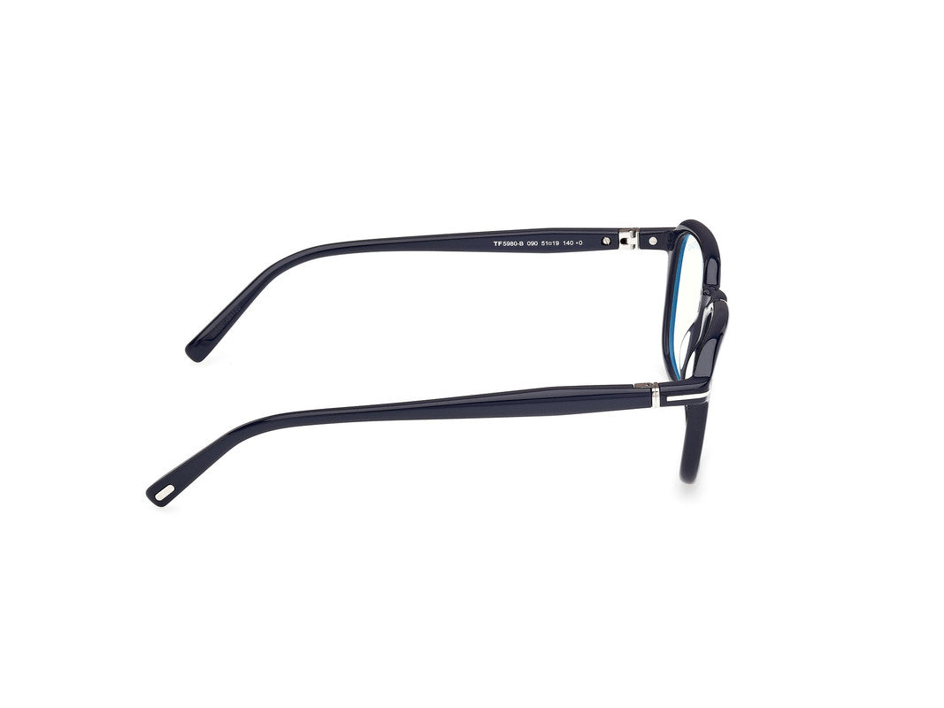 Shiny Blue Male Glasses Tom Ford 889214522542