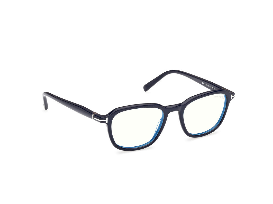 Shiny Blue Male Glasses Tom Ford 889214522542