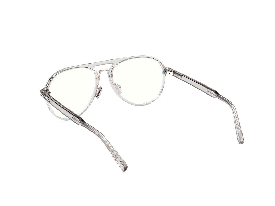 Shiny Grey Male Glasses Tom Ford 889214522559