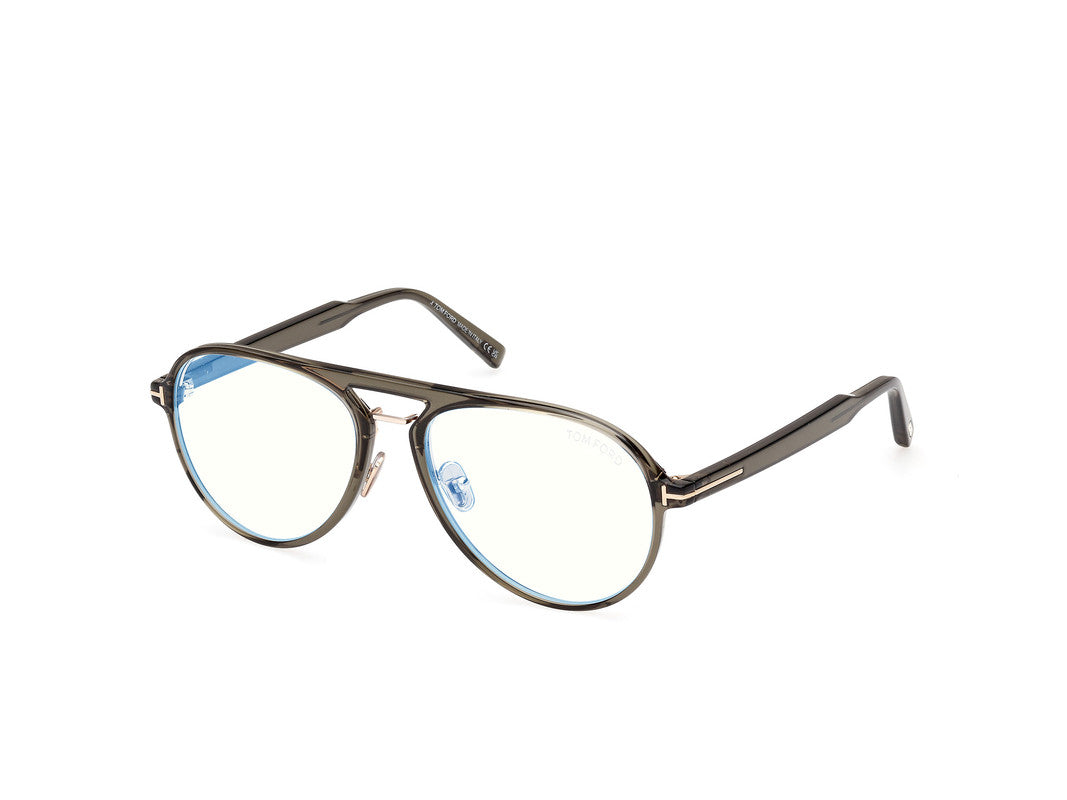 Shiny Light Green Male Glasses Tom Ford 889214522573