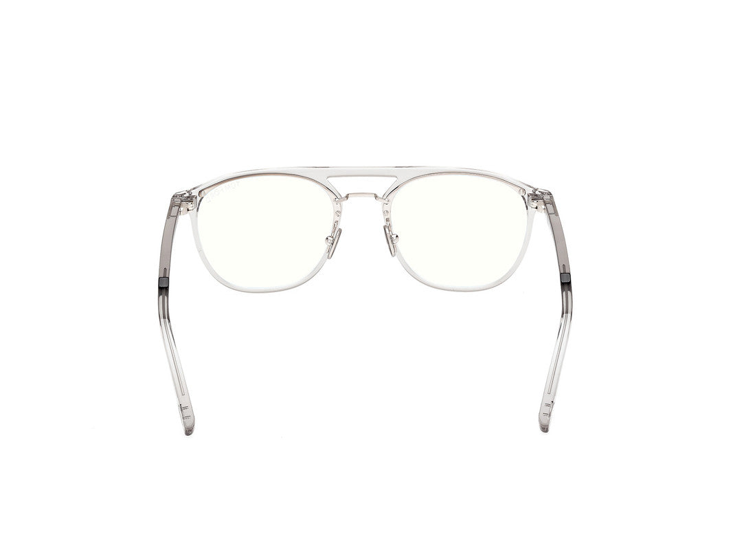 Shiny Grey Male Glasses Tom Ford 889214522580