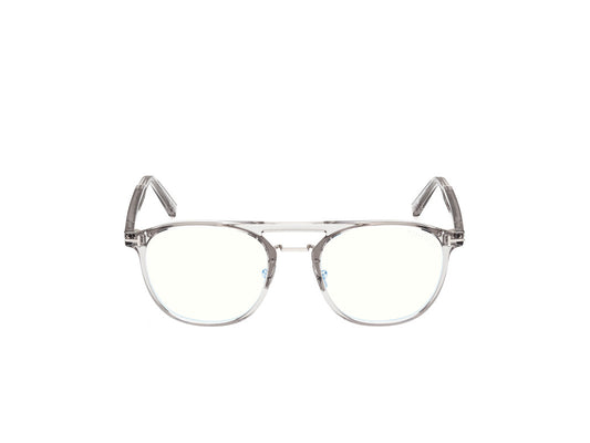 Shiny Grey Male Glasses Tom Ford 889214522580