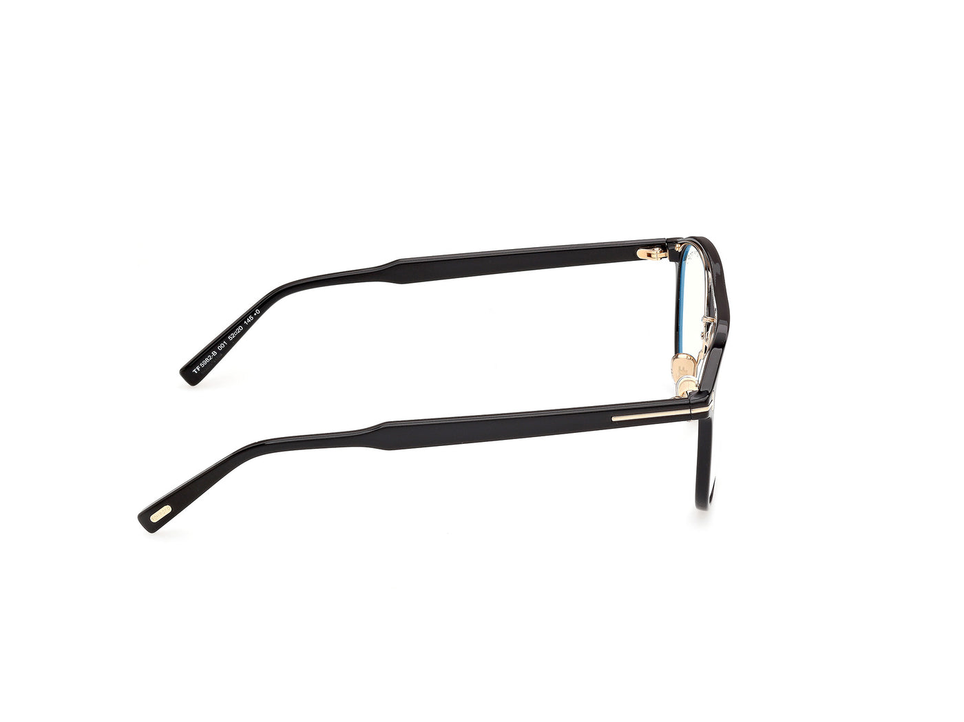 Shiny Black Male Eyeglasses Tom Ford 889214685421