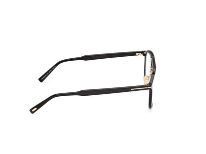 Shiny Black Male Eyeglasses Tom Ford 889214685421