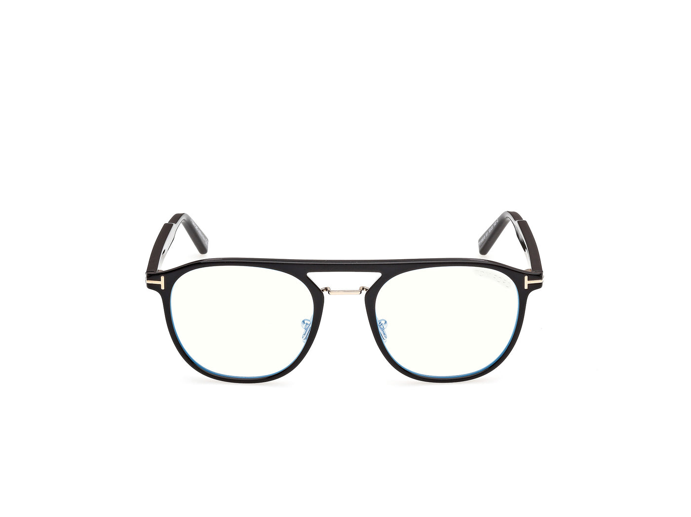 Shiny Black Male Eyeglasses Tom Ford 889214685421