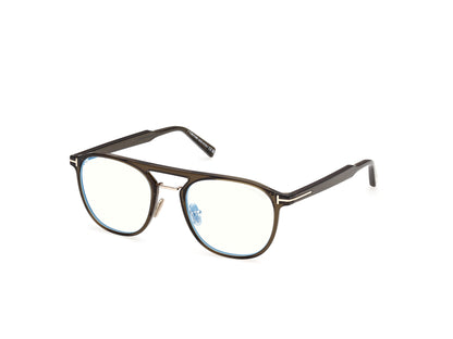Dark Green Male Eyeglasses Tom Ford 889214685438