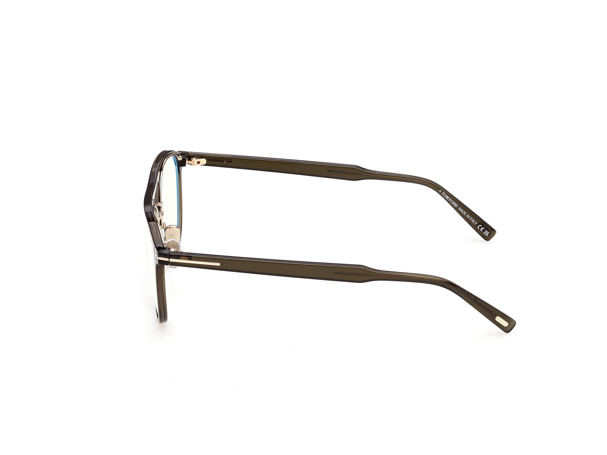 Dark Green Male Eyeglasses Tom Ford 889214685438