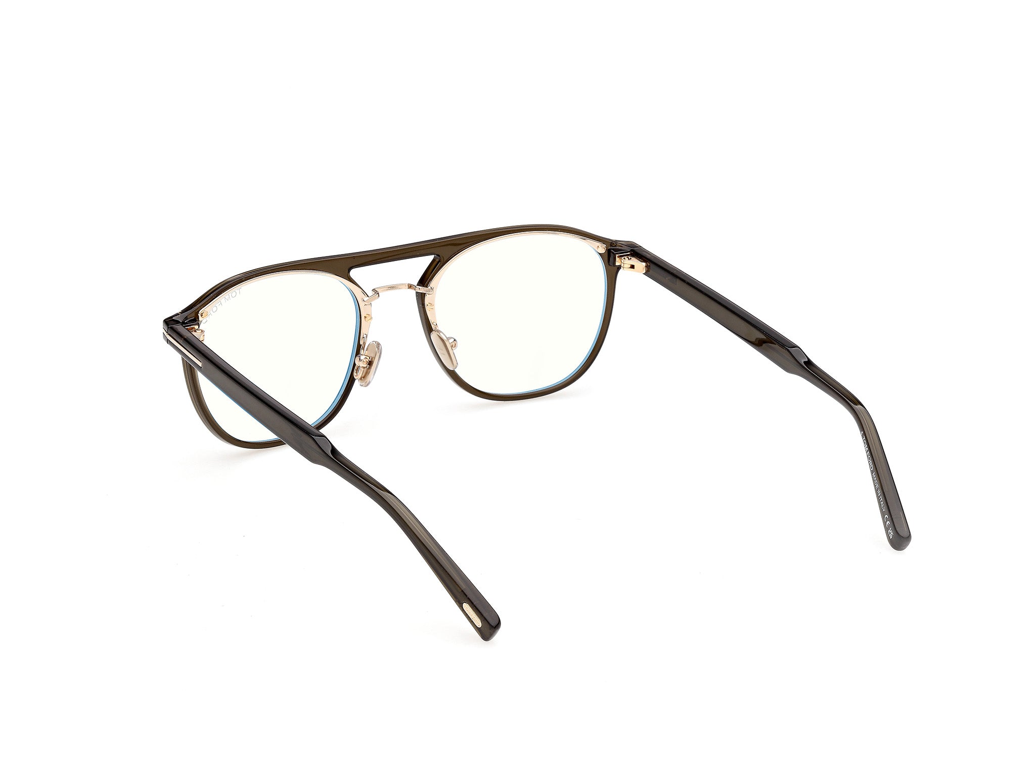 Dark Green Male Eyeglasses Tom Ford 889214685438