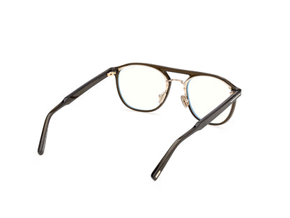 Dark Green Male Eyeglasses Tom Ford 889214685438