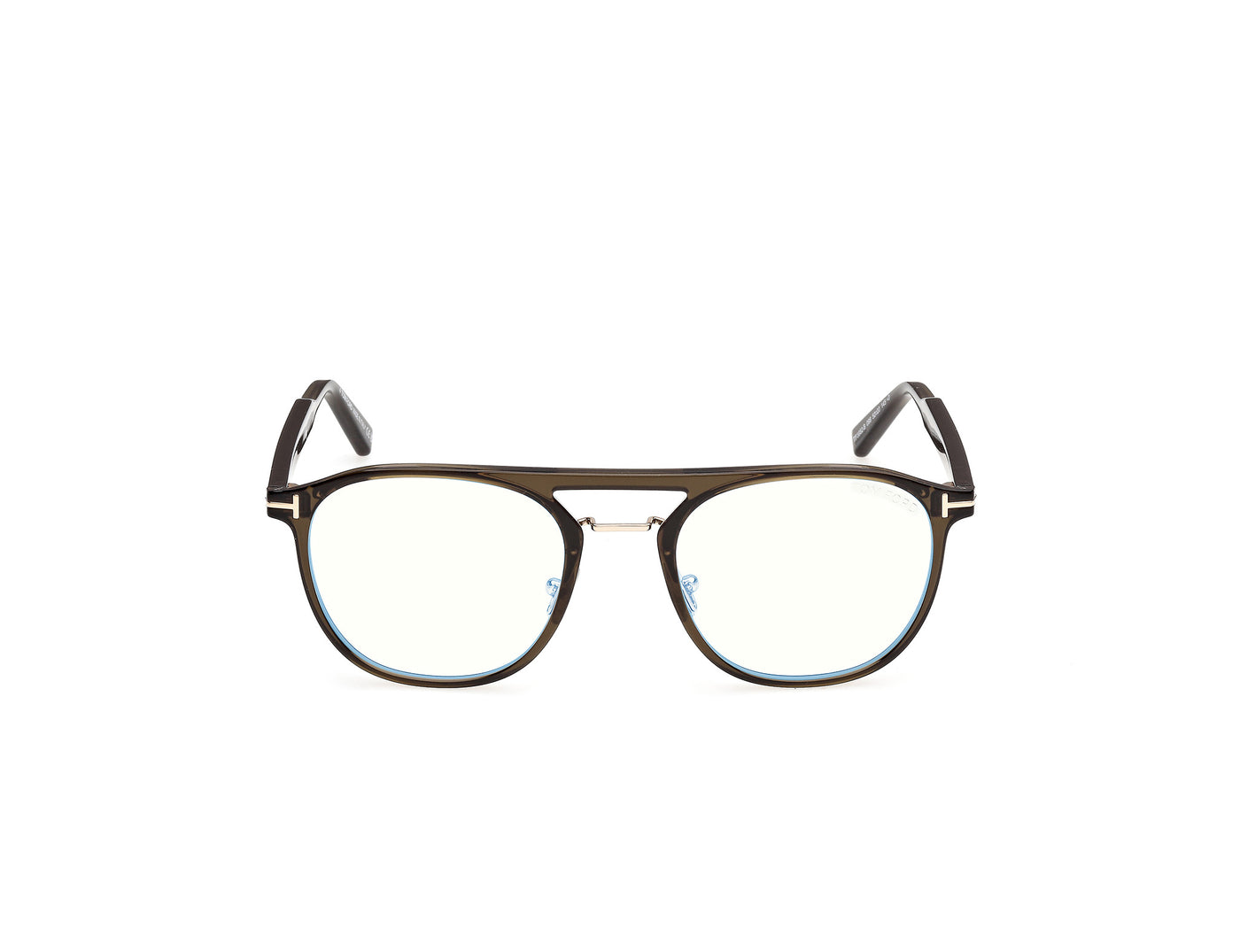 Dark Green Male Eyeglasses Tom Ford 889214685438