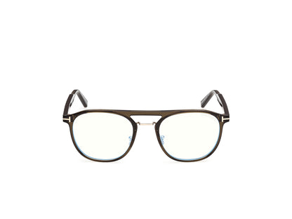 Dark Green Male Eyeglasses Tom Ford 889214685438