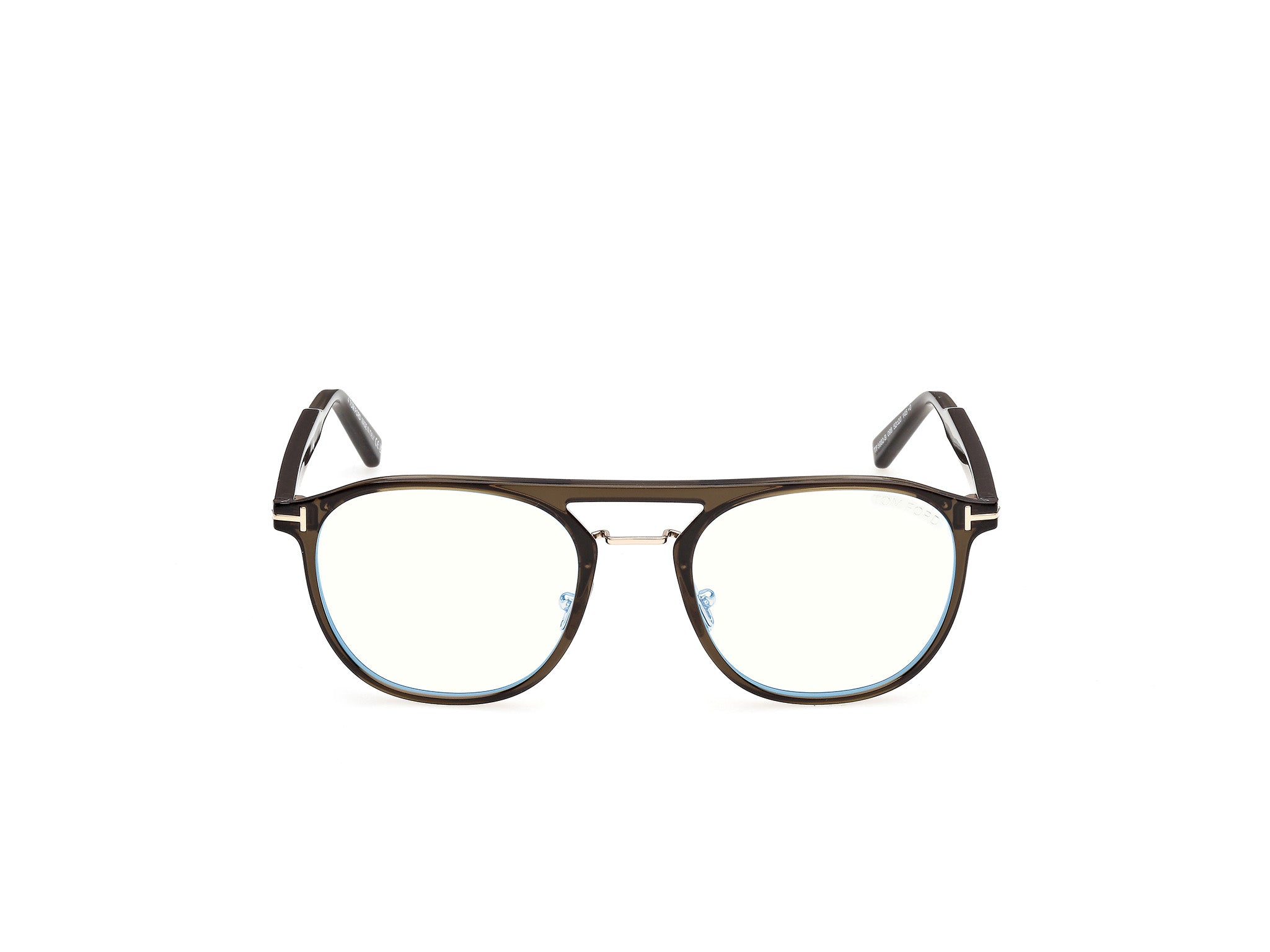 Dark Green Male Eyeglasses Tom Ford 889214685438