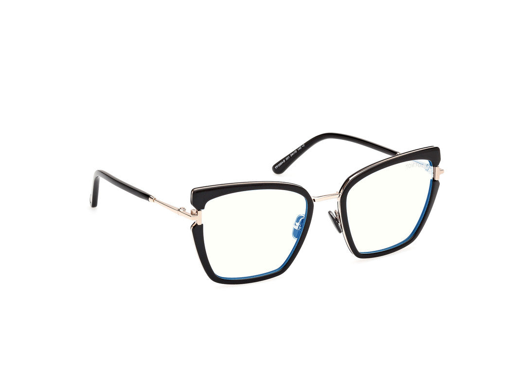 Shiny Black Female Glasses Tom Ford 889214522634