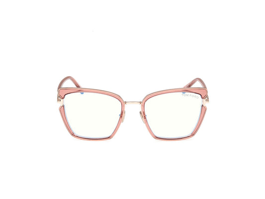 Shiny Light Pink Female Glasses Tom Ford 889214522641