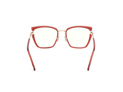 Shiny Orange Female Eyeglasses Tom Ford 889214685179