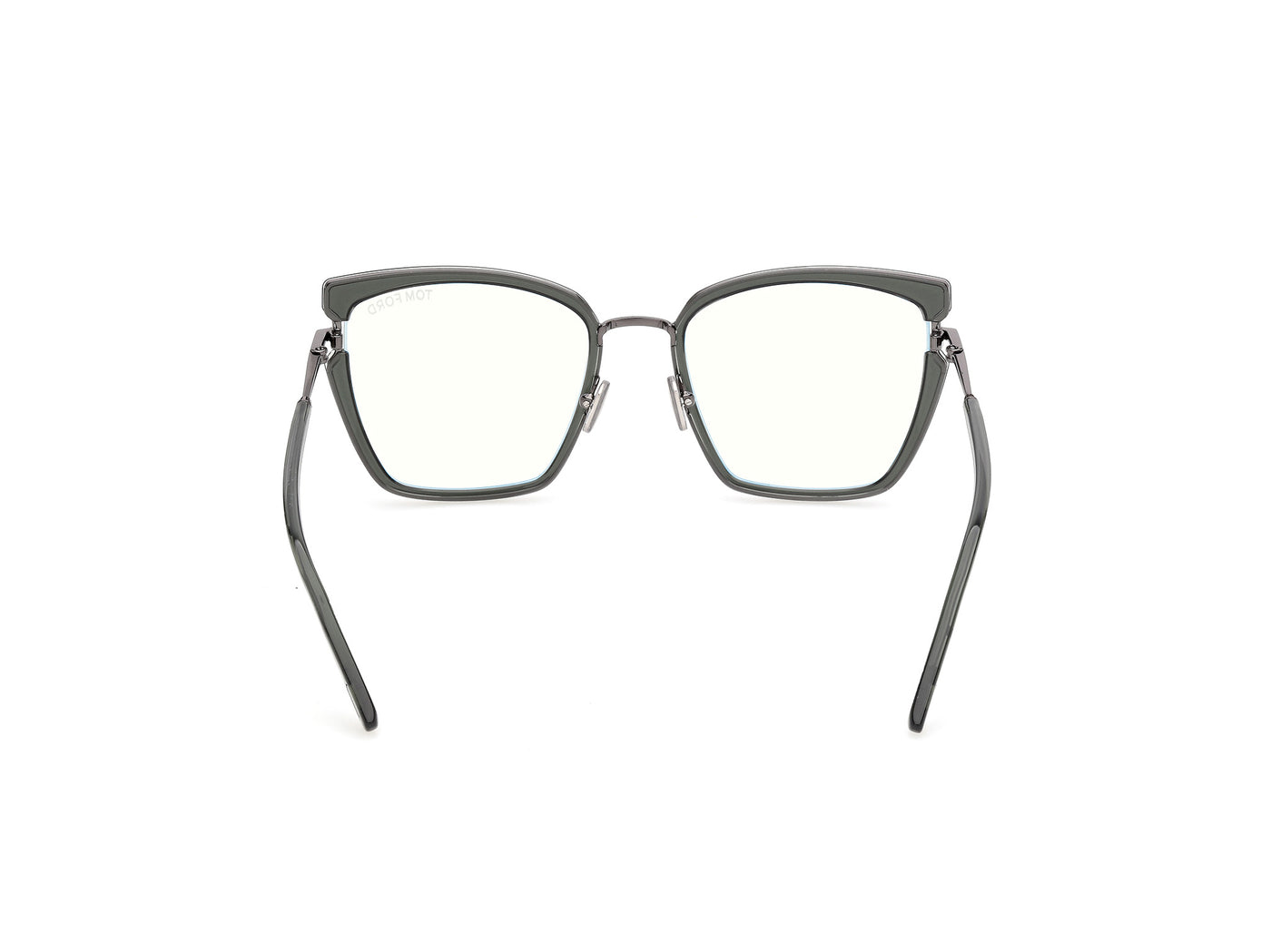 Shiny Dark Green Female Eyeglasses Tom Ford 889214685186