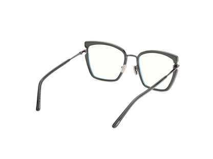 Shiny Dark Green Female Eyeglasses Tom Ford 889214685186