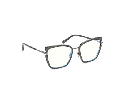 Shiny Dark Green Female Eyeglasses Tom Ford 889214685186