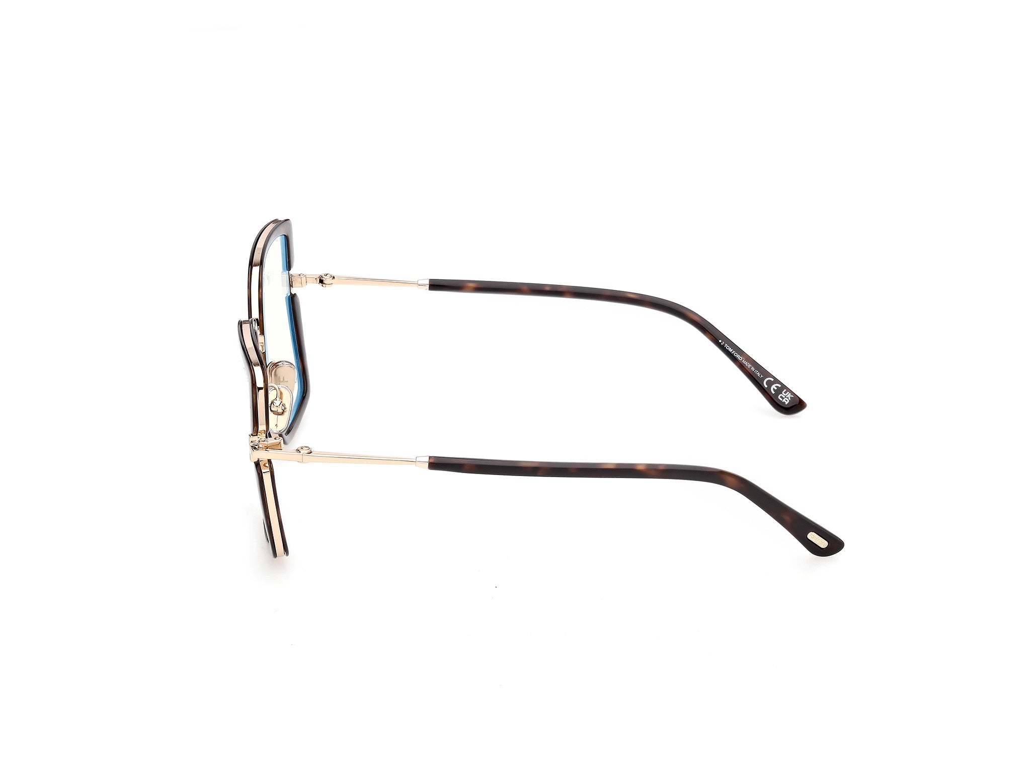 Dark Havana Female Eyeglasses Tom Ford 889214685315