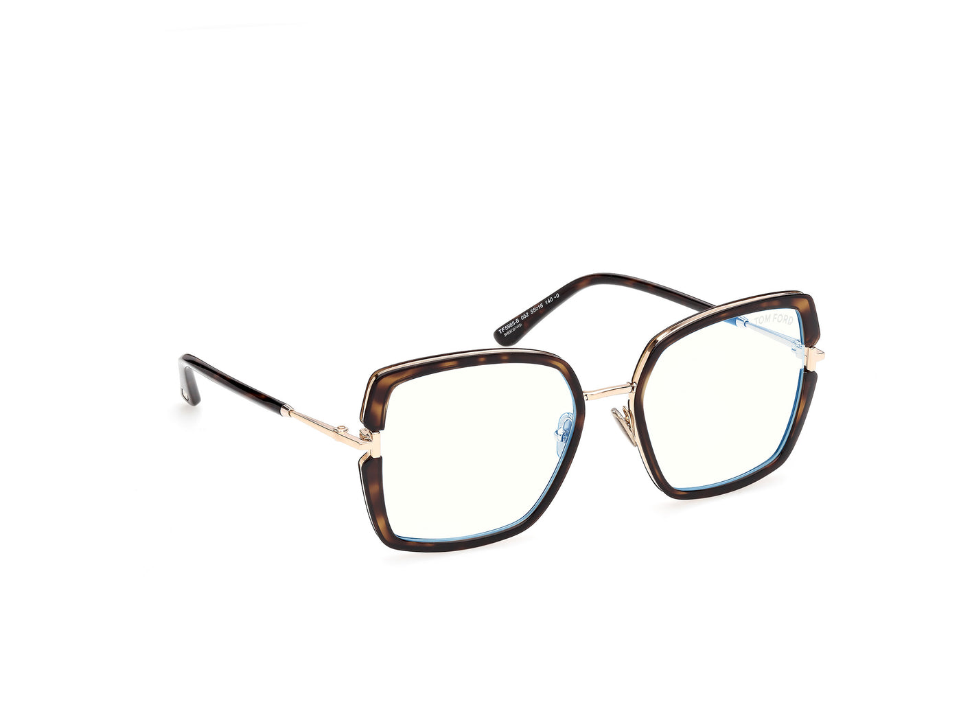 Dark Havana Female Eyeglasses Tom Ford 889214685315