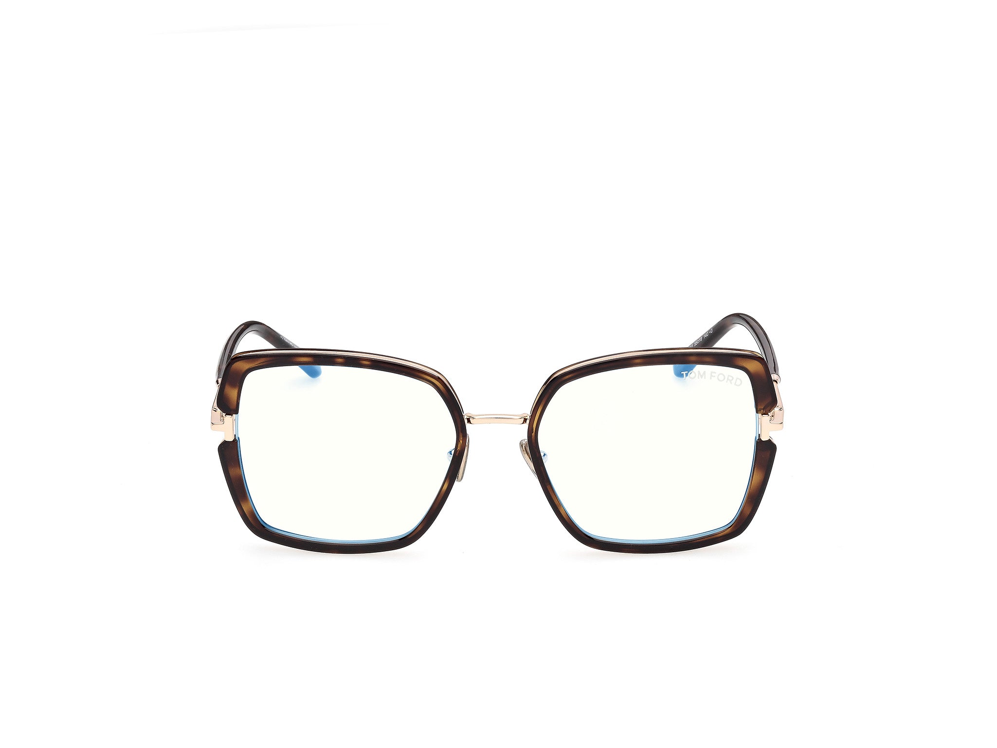 Dark Havana Female Eyeglasses Tom Ford 889214685315