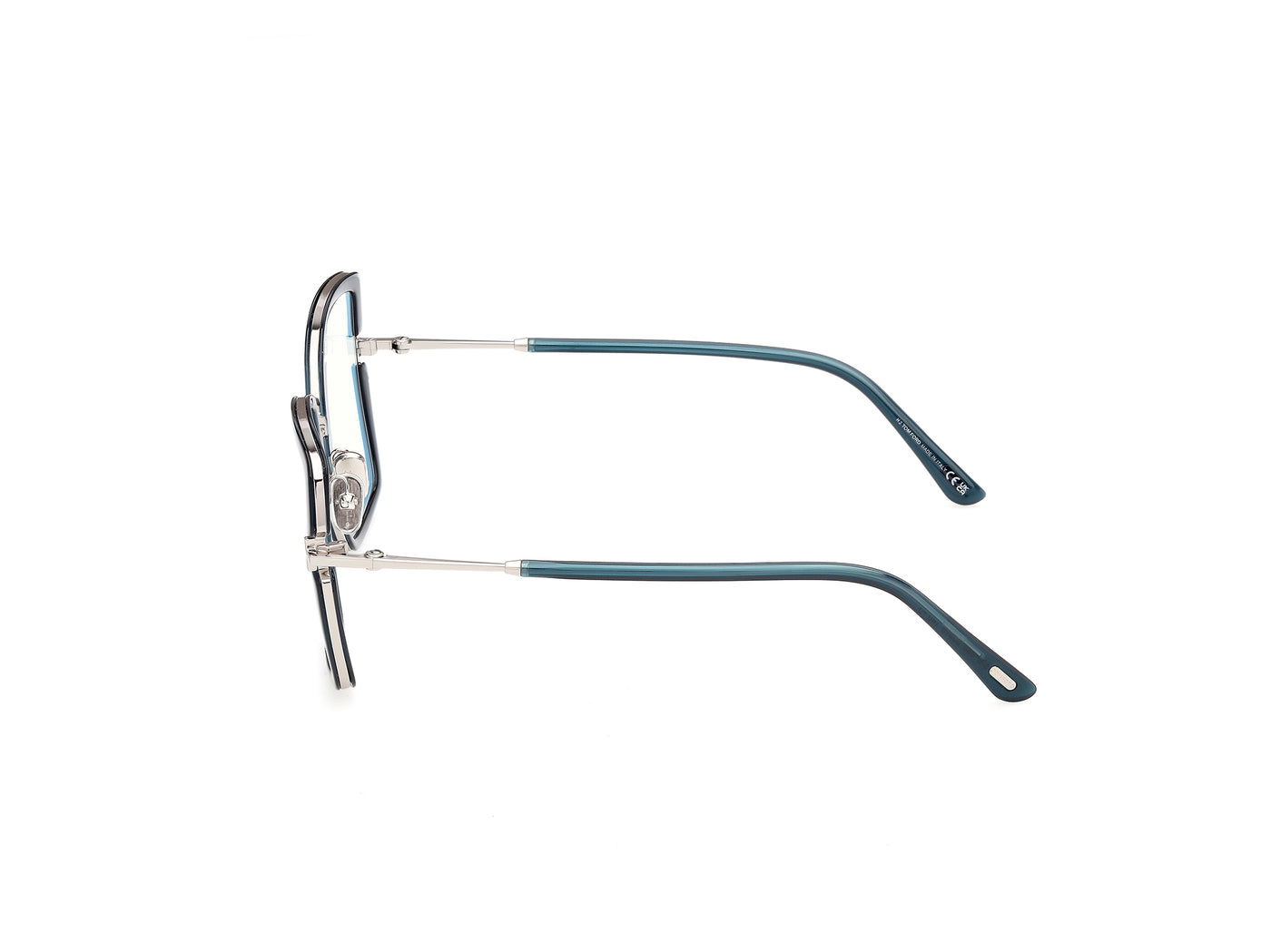 Shiny Blue Female Eyeglasses Tom Ford 889214685322