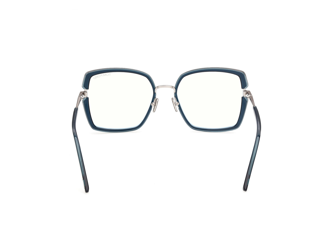 Shiny Blue Female Eyeglasses Tom Ford 889214685322