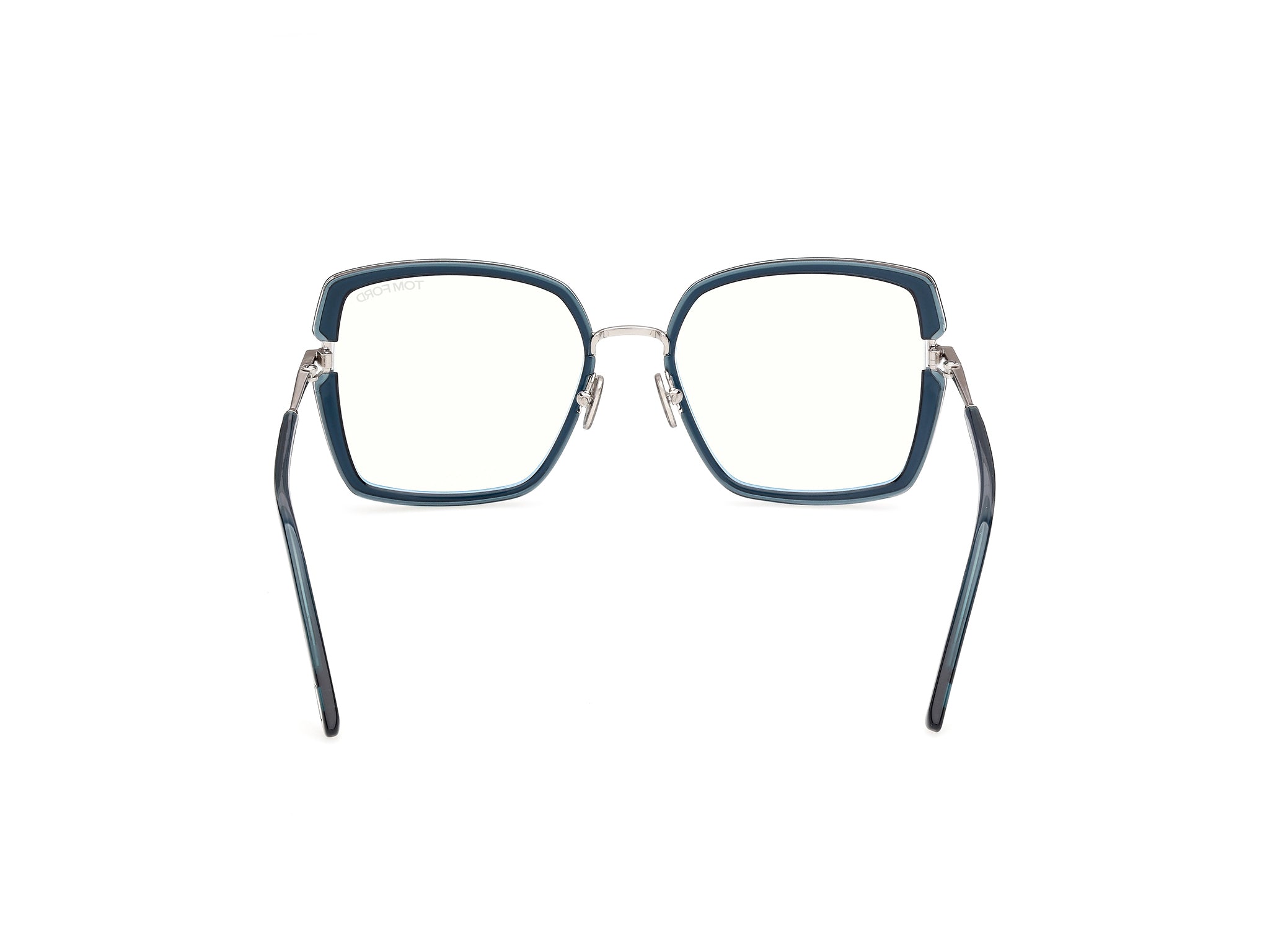 Shiny Blue Female Eyeglasses Tom Ford 889214685322