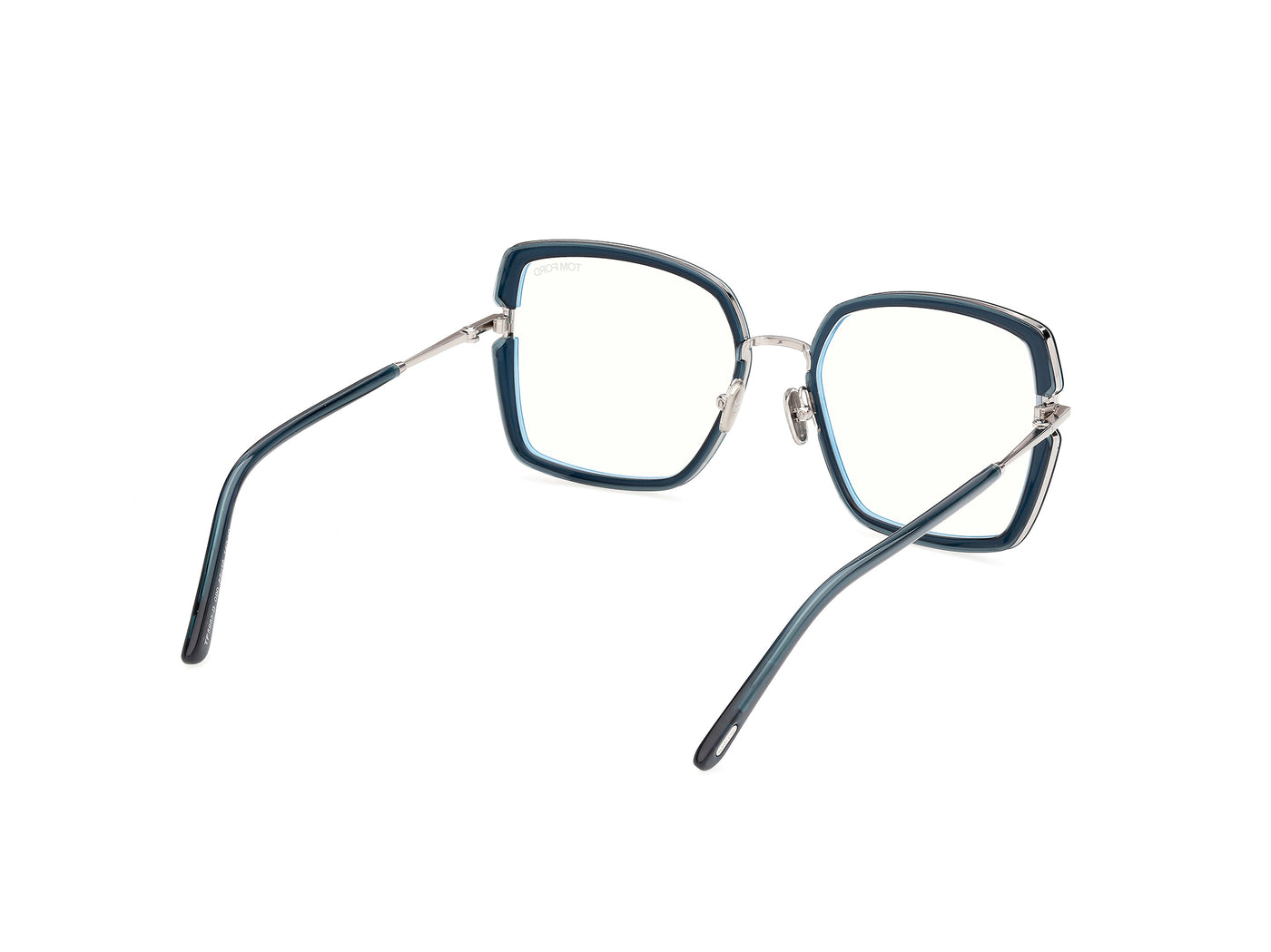Shiny Blue Female Eyeglasses Tom Ford 889214685322