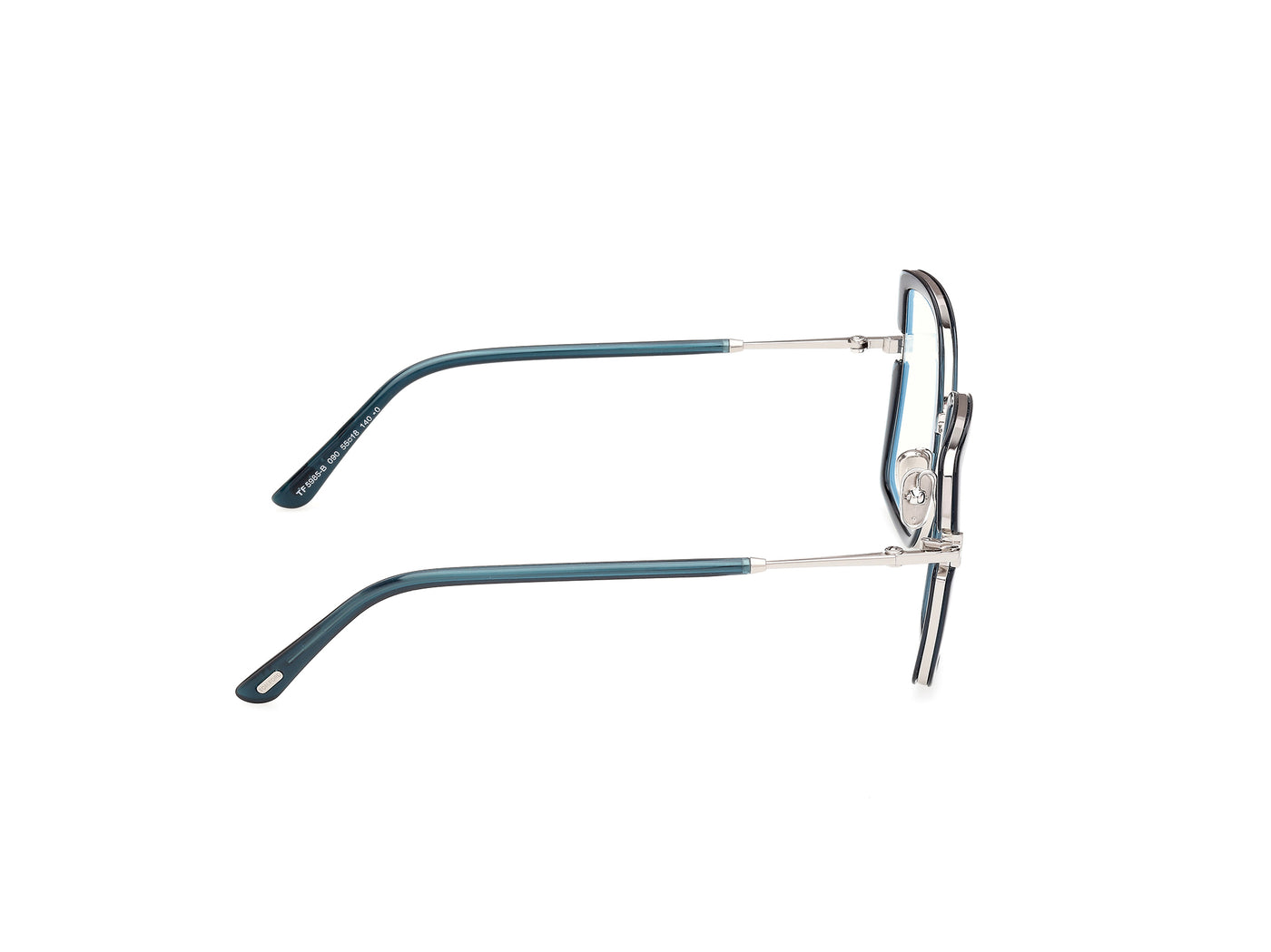 Shiny Blue Female Eyeglasses Tom Ford 889214685322