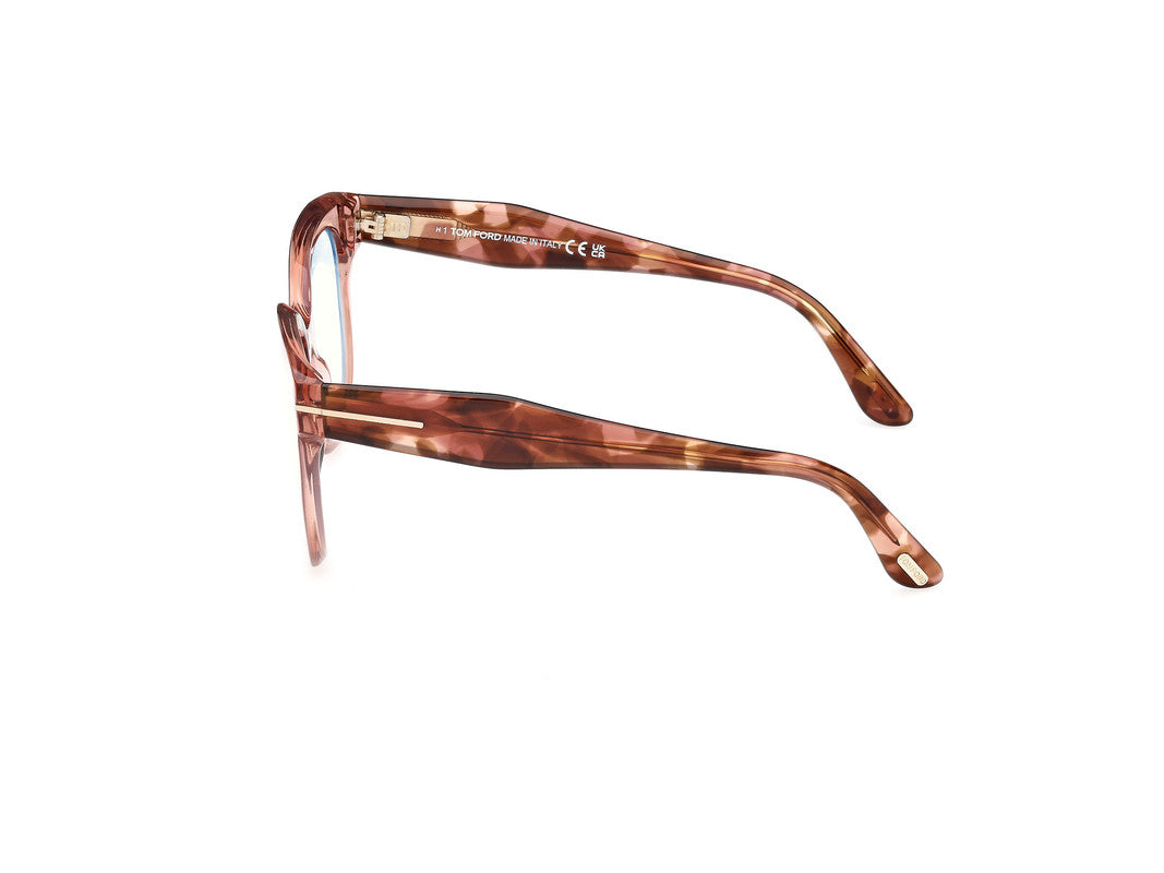 Shiny Light Pink Female Glasses Tom Ford 889214522757